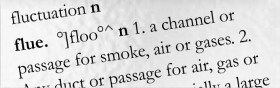 5. 然後閱讀排煙管這個字在字典中的字源。 現在回到「煙囪」這個字。 「因火產生的氣體或煙的排煙管」，這個定義很合理，因此你再用它造句直到你有完全的概念為止。
